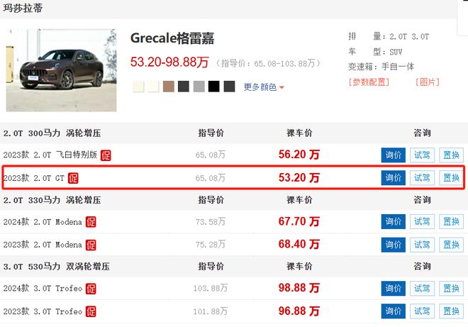 销量暴跌87%！跑车“皇后”玛莎拉蒂只卖五十万了(图3)