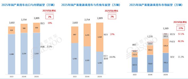 加速分化中国汽车产业迎接更加激烈的2025！(图6)