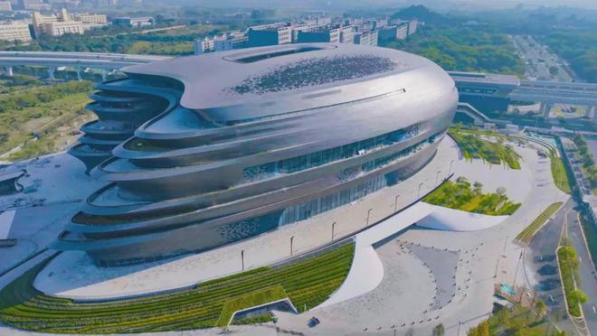 九游体育：深圳科技馆（新馆）竣工形如“科幻方舟”(图1)