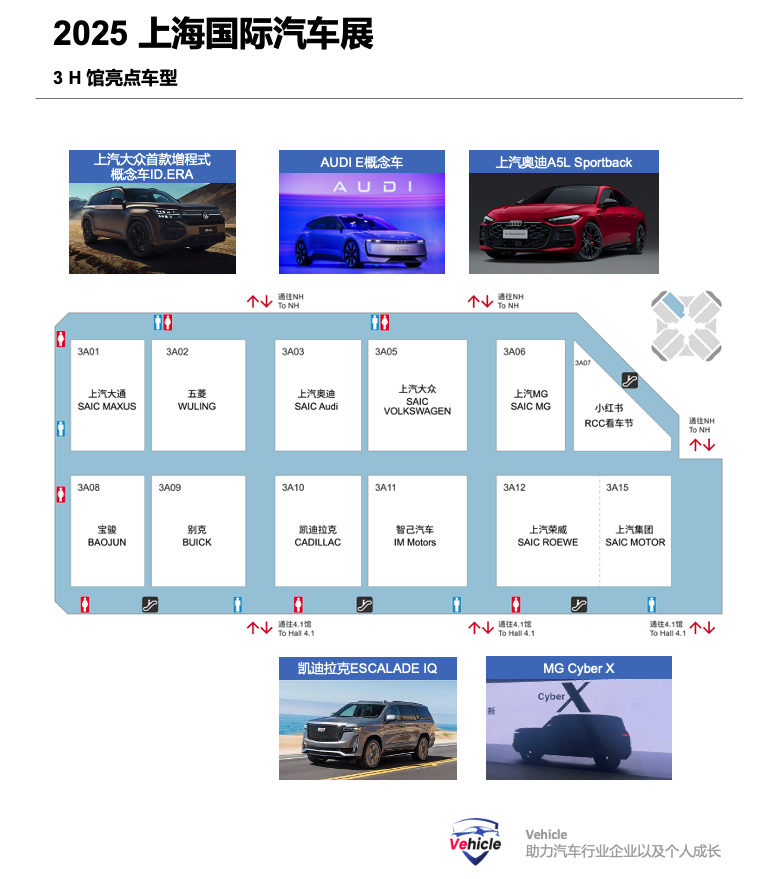 九游app：2025上海车展看什么？看这一篇就够了！(图3)