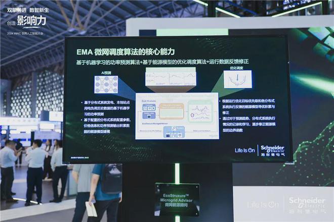 九游app：施耐德电气亮相2024世界人工智能大会聚焦AI应用落地(图5)