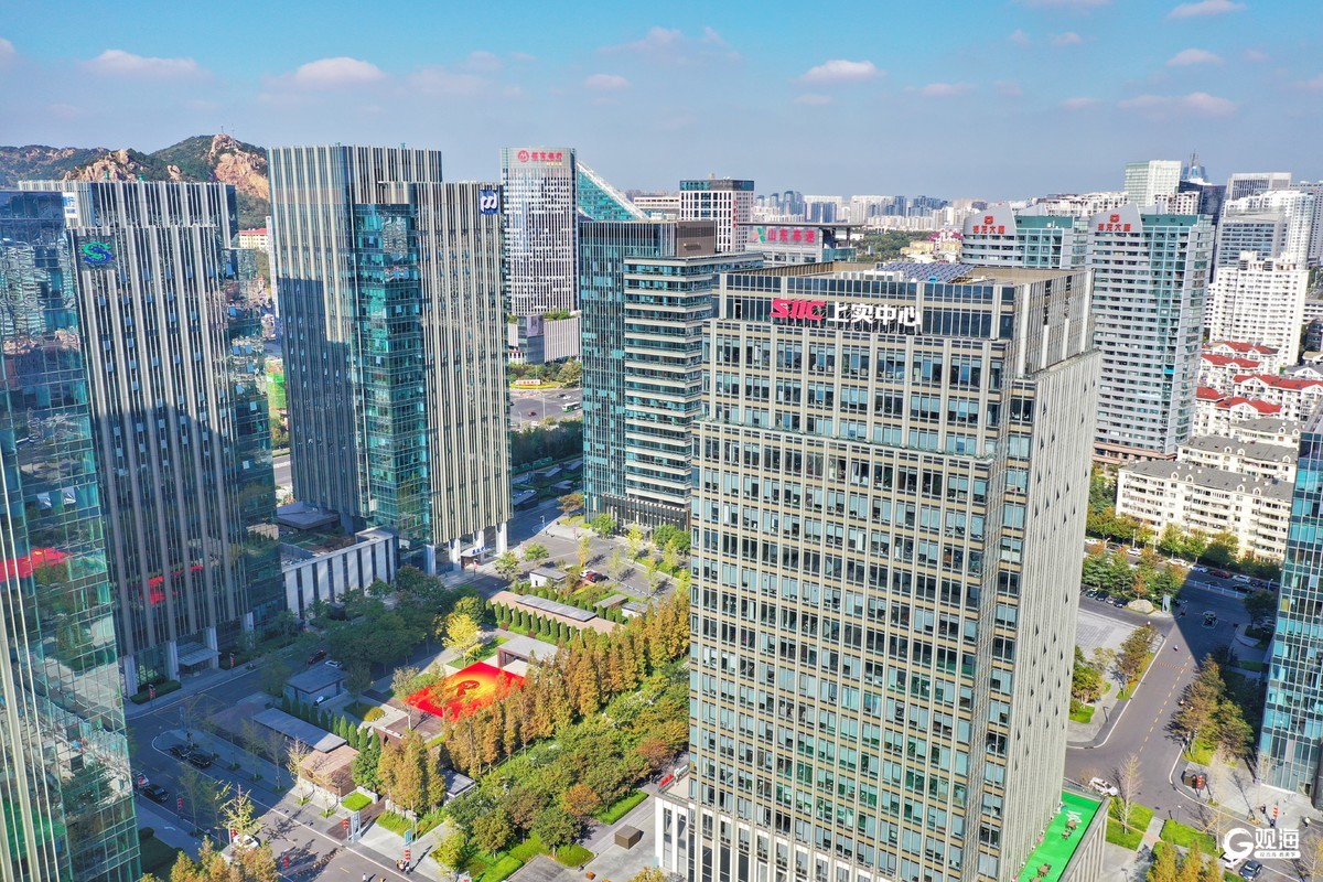 崂山区连续两年入选“中国楼宇经济高质量发展城区”(图1)