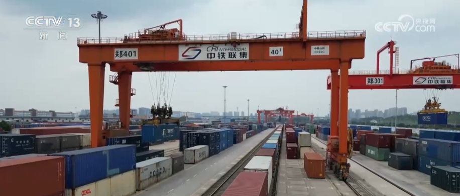 九游app：“钢铁驼队”国际物流新品牌越擦越亮多视角“数”看中欧班列强劲势头(图7)
